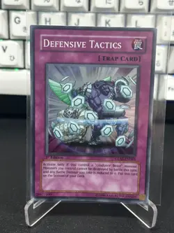 Yugioh Defensive Tactics GLAS-EN083 Super Rare 1st Edition - Image 1
