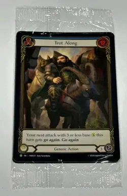 Flesh And Blood 3 Card Promo Pack SDCC San Diego Comic Con Exclusive Fault Line - Image 1