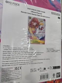 Zeus OP11-106 Promo & Playmat Bandai Card Games Fest 24-25 ONE PIECE ENGLISH - Image 2