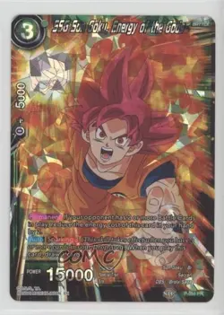 2017 Dragon Ball Super Card Game Promos SSG Energy of the Gods Son Goku 0c3 - Image 1