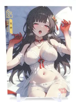 Key of The Moon & Stars - Anime Waifu Trading Card - Lingsha - Image 1