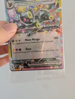 Pokemon Umbreon EX TCG Prismatic Evolutions Card 060/131 New Sealed Stamped - Image 5