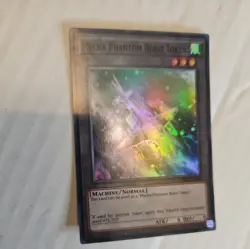 Mecha Phantom Beast Token OP09-EN026 Super Rare UNL Edition YuGiOh Card - Image 2