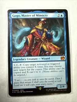 Gogo, Master Of Mimicry Final Fantasy Regular - NM #54 MTG FIN - Image 1