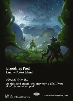 Breeding Pool - Borderless - MtG Edge of Eternities - NM - Image 1