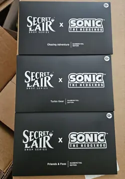 [MTG X Sonic The Hedgehog Secret Lair] Super Sonic Bundle (Foil) !!!!! - Image 1