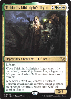 MTG Tolsimir, Midnight's Light (236/462) Murders at Karlov Manor LP - Image 1