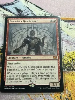 MTG Cemetery Gatekeeper - 148 / English / Near Mint - Image 1