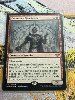 MTG Cemetery Gatekeeper - 148 / English / Near Mint - Image 3