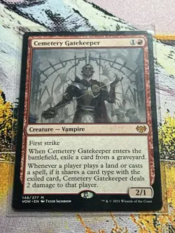 MTG Cemetery Gatekeeper - 148 / English / Near Mint - Image 4