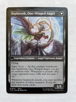 MTG Sephiroth, Fabled SOLDIER 0115 FIN - Image 2