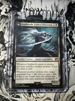 MTG Sephiroth, Fabled SOLDIER 0115 FIN - Image 1