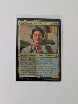 MTG The Seventh Doctor R Doctor Who Magic The Gathering Free Postage NM/M - Image 2
