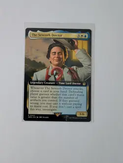 MTG The Seventh Doctor R Doctor Who Magic The Gathering Free Postage NM/M - Image 4