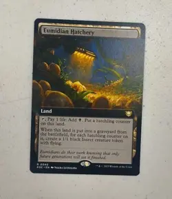 MtG EoC Eumidian Hatchery #40 Extended Art Non-Foil - Image 1