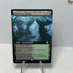 MtG EoC Festering Thicket #41 Extended Art Non-Foil - Image 1