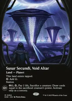 Susur Secundi Void Altar - Borderless - MtG Edge of Eternities - NM - Image 1
