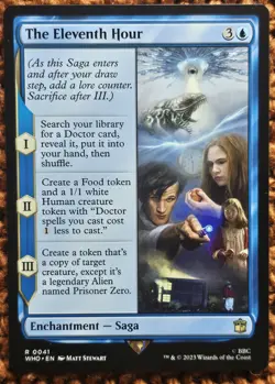 ✨The Eleventh Hour✨ MTG | Universes Beyond: Doctor Who | NM/M | R 0041 - Image 1