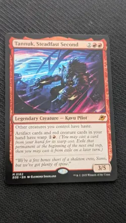 Mtg Edge of Eternities Tannuk, steadfast second - Image 1