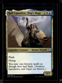 Raff Capashen, Ship's Mage [Dominaria] Magic MTG - Image 1