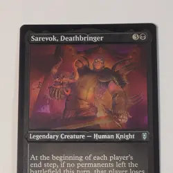 MTG Sarevok Deathbringer - Commander Legends Battle for Baldur's Gate NM Etched - Image 5