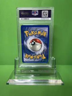 2002 POKEMON EXPEDITION 60 POLIWRATH-REVERSE FOIL PSA 8 - Image 2