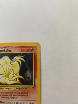 Ninetales 012/102 Pokemon TCG Base Set Unlimited Near Mint Holo - Image 3