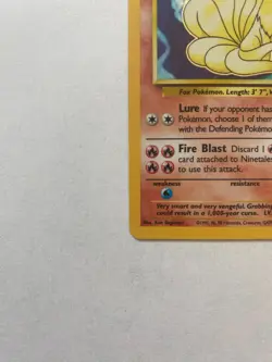 Ninetales 012/102 Pokemon TCG Base Set Unlimited Near Mint Holo - Image 5