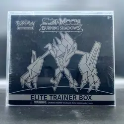 Pokemon Elite Trainer Box English Sun & Moon Burning Shadows OVP Sealed NEU ETB - Image 1