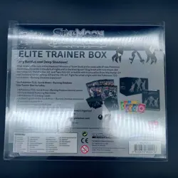 Pokemon Elite Trainer Box English Sun & Moon Burning Shadows OVP Sealed NEU ETB - Image 3