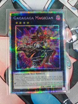 Yugioh Asian English OCG DUAD-AE103 Gagagaga Magician - PSER - Image 1