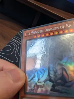 Yugioh! LP The Winged Dragon of Ra - LED7-EN000 - Ghost Rare - 1st Edition Light - Image 3