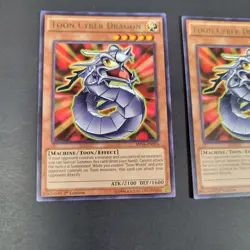 Yugioh TCG -2x Toon Cyber Dragon - MP16-EN074 - NM/LP - Rare MAchine - 1st 2016 - Image 5