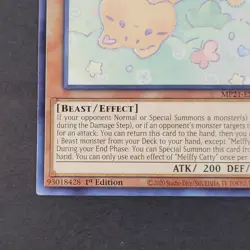 Yugioh TCG - Melffy Catty - MP21-EN114 - 1st Ed - Common - Monster - NM - 2021 - Image 3