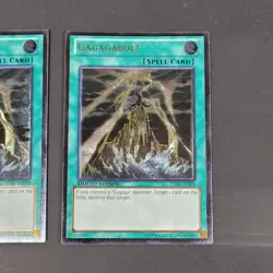 Yugioh TCG -2x Gagagabolt - ZTIN-ENV03 - NM/LP - Ultimate Rare - Spell - 2013 - Image 5