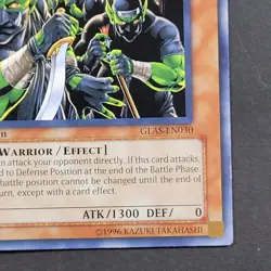 Yugioh TCG- Goblin Black Ops - GLAS-EN030 - NM - 1st Ed - Rare - Warrior - 2007 - Image 4