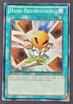 Yugioh TCG - Hand Destruction - SDOK-EN028 - 1st Ed - Common - Onslaught NM 2013 - Image 1