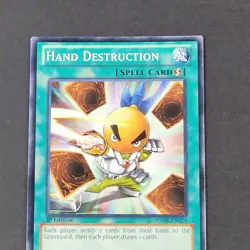 Yugioh TCG - Hand Destruction - SDOK-EN028 - 1st Ed - Common - Onslaught NM 2013 - Image 5