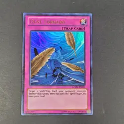 Yugioh TCG -1x Dust Tornado - LCYW-EN095 - NM/LP Ultra Rare - Unlimited 2012 - Image 1