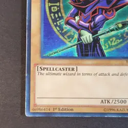 Yugioh TCG - Dark Magician - YGLD-ENC09 - 1st = Played MP - Ultra Rare - 2015 - Image 3