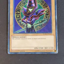 Yugioh TCG - Dark Magician - YGLD-ENC09 - 1st = Played MP - Ultra Rare - 2015 - Image 5