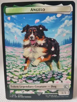 MTG - Angelo Token (0019) Darkstar Token (0020) - Final Fantasy - Image 1