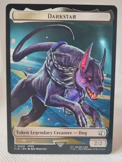 MTG - Angelo Token (0019) Darkstar Token (0020) - Final Fantasy - Image 2