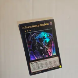 YUGIOH THE PHANTOM KNIGHTS OF BREAKSWORD ULTRA RARE LEHD-ENC31 1ST EDITION - Image 1