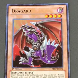 Yugioh - 1x Dragard - SHSP-EN092 - 1st Edition - Super Rare - NM/LP - 2013 - Image 5