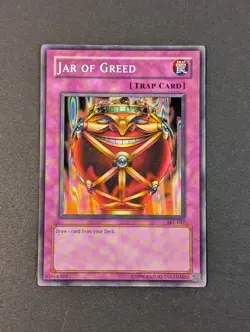 Yugioh TCG - 1x Jar of Greed - SKE-047 - NM/LP - Unlimited - Common - 2004 Trap - Image 2