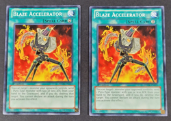 Yugioh TCG - 2x Blaze Accelerator - SDOK-EN025 - NM/LP - 1st. Ed - Common 2013 - Image 1