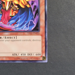 Yugioh TCG - Old Vindictive Magician - YS13-EN020 - NM - 1st Ed - Common - 2013 - Image 4