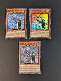 Yugioh TCG -3x Floowandereeze & Empen - MP22-EN198 - NM - 1st - Super Rare, 2022 - Image 3