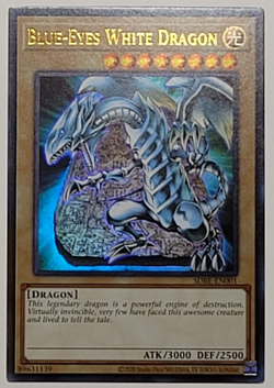 Yugioh - Blue-Eyes White Dragon - SDBE-EN001 - NM - Ultra Rare - Unlimited, 2015 - Image 1